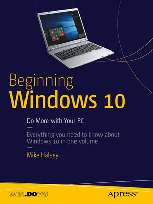 cover image of Beginning Windows 10